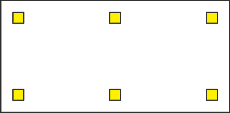 付属の両面テープ