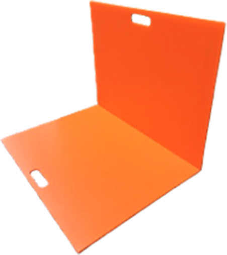 簡易止水板実物写真