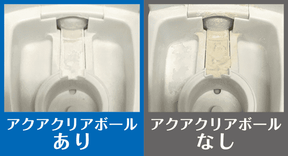 カルキのこびりつき軽減効果画像